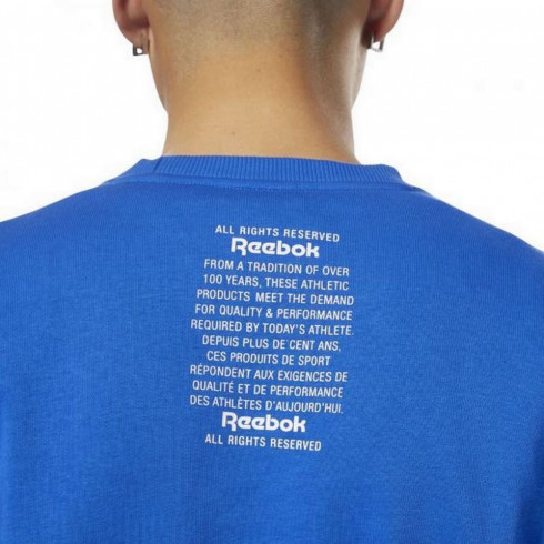 Чоловіча толстовка Reebok Gp Unisex Fleece Crew DQ0897 - зображення 6 Фото Чоловіча толстовка Reebok Gp Unisex Fleece Crew DQ0897 - зображення 6