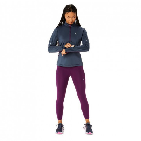 Фото Жіночий лонгслів Asics WINTER RUN 1/2 ZIP MID LAYER 2012C860-MAVU - зображення 3