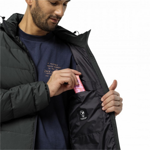 Фото Чоловічий прошитий пуховик Jack Wolfskin COLONIUS JKT M 1207431_4136 - зображення 4