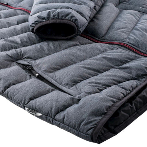 Фото Куртка чоловіча прошита HI-TEC SORNE-EBONY MELANGE/ANTHR/MERL - зображення 4