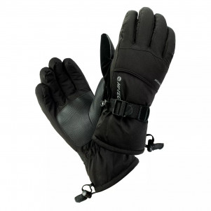 Чоловічі гірськолижні рукавички HI-TEC KATAN-BLACK