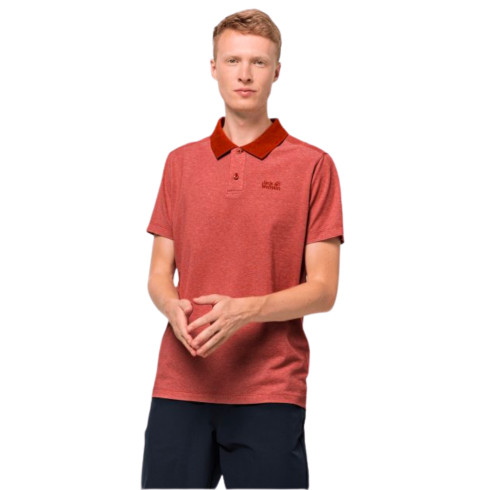 Фото Чоловіче поло Jack Wolfskin PIQUE POLO MEN 1804653_3740 - зображення 4