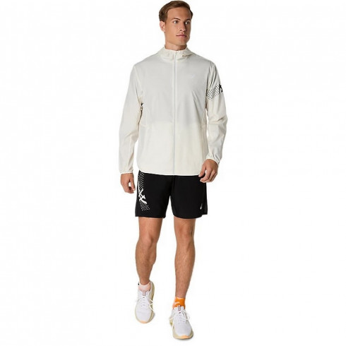 Чоловіча куртка для бігу Asics ICON JACKET 2011D237-100 - зображення 7 Фото Чоловіча куртка для бігу Asics ICON JACKET 2011D237-100 - зображення 7