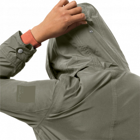 Фото Напівпальто жіноче Jack Wolfskin ROCKY POINT PARKA 1109373_4550 - зображення 4