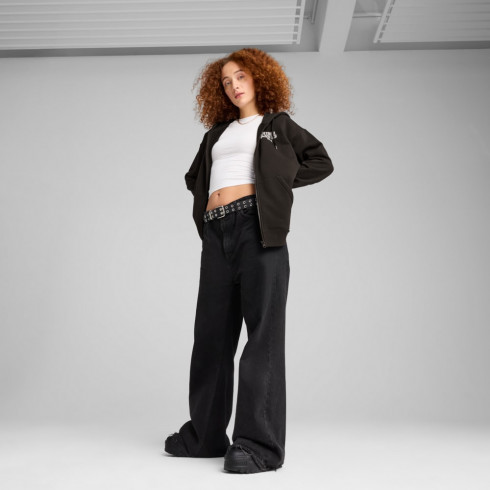 Фото Жіноча кофта Puma CLASS Relaxed Full-Zip Hoodie 685033-01 - зображення 5