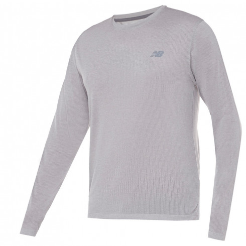 Чоловічий спортивний лонгслів New Balance Performance MT41256AG - зображення 4 Фото Чоловічий спортивний лонгслів New Balance Performance MT41256AG - зображення 4