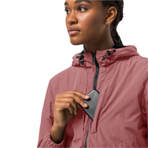 Фото Вітровка жіноча Jack Wolfskin LIGHTSOME WANDER JKT W 1307671_2191 - зображення 4