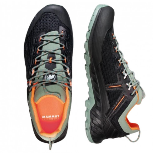 Фото Чоловічі кросівки для трекінгу Mammut Alnasca Knit III Low Men 3020-06520-BLACK - зображення 5