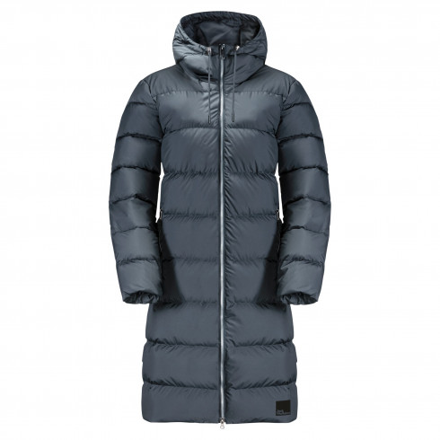 Фото Напівпальто жіноче пухове Jack Wolfskin FROZEN PALACE COAT W 1204132_1268 - зображення 6