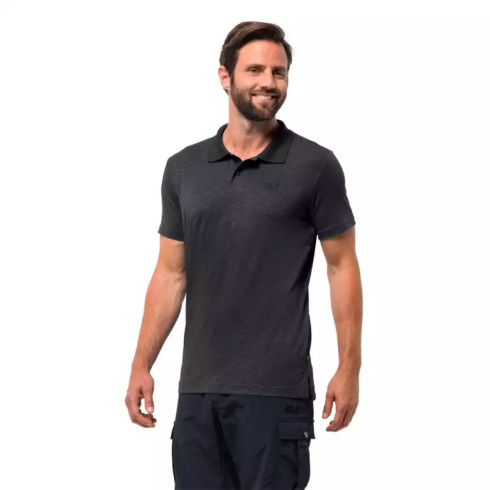 Фото Поло чоловіче Jack Wolfskin TRAVEL POLO MEN 1804542_6000 - зображення 3