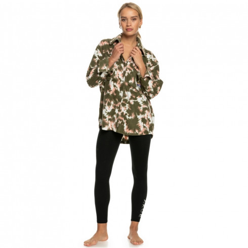 Фото Жіноча флісова сорочка ROXY BECAUSE THE PRD J PLFL ERJPF03115-TPC6 - зображення 3