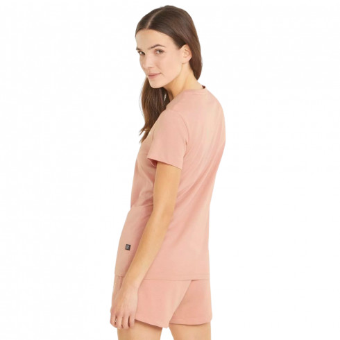 Фото Жіноча футболка PUMA ESS LOGO TEE 58677566 - зображення 2