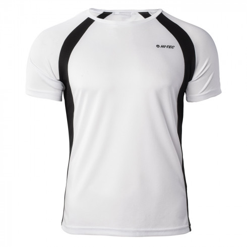 Фото Чоловіча спортивна футболка HI-TEC MAVEN-WHITE/BLACK - зображення 1