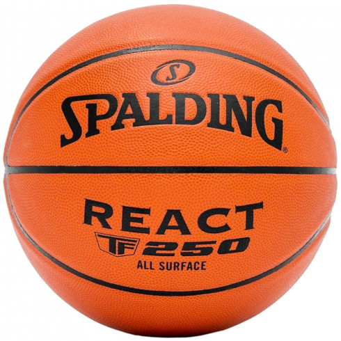 Фото М'яч баскетбольний Spalding REACT TF-250 76803Z - зображення 1