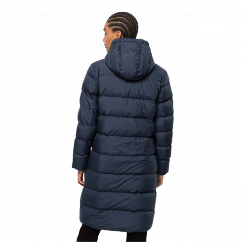Фото Напівпальто жіноче пухове Jack Wolfskin FROZEN PALACE COAT W 1204132_1010 - зображення 2