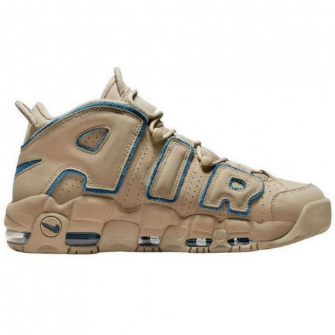 Фото Чоловічі повсякденні кросівки NIKE Air More Uptempo 96 Limestone Beige Blue DV6993-200 - зображення 4