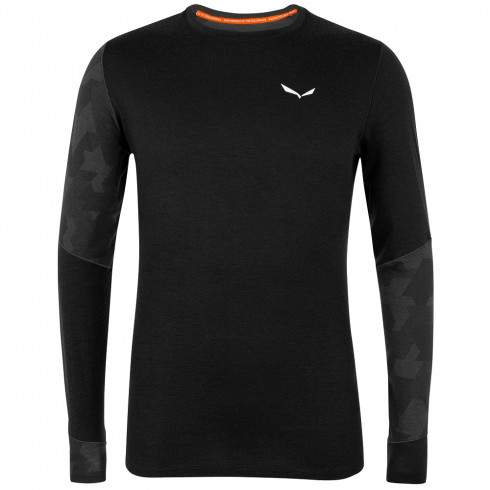 Фото Чоловіча термофутболка Salewa CRISTALLO WARM AMR M L/S TEE 28205_0910 - зображення 1