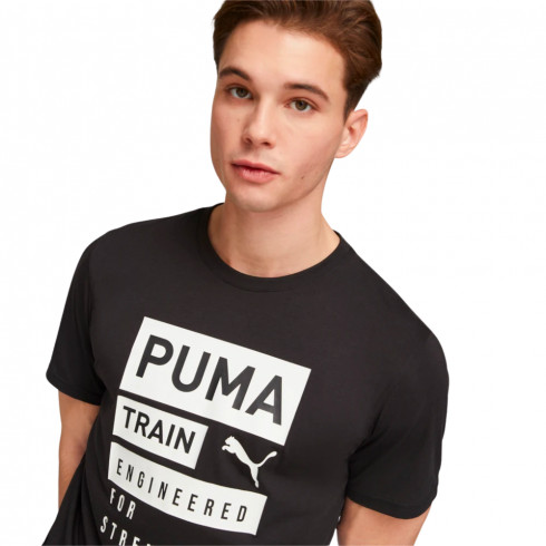 Фото Футболка чоловіча PUMA GRAPHIC TEE ENGINEERED 52324201 - зображення 3