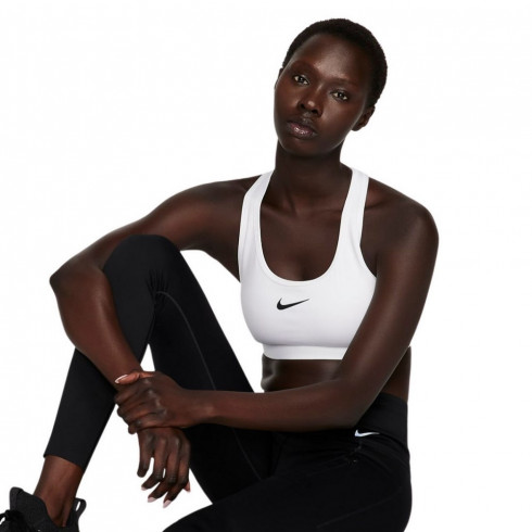 Фото Жіночий топ Nike W NK DF SWSH MED SPT BRA DX6821-100 - зображення 5