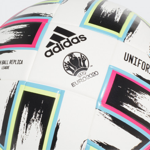 Фото М'яч футбольний Adidas Uniforia Euro 2020 League FH7339 - зображення 3
