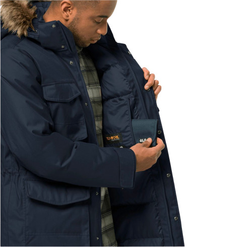 Фото Парка чоловіча Jack Wolfskin WINTERFROST DOWN PARKA M 1115441_1010 - зображення 4