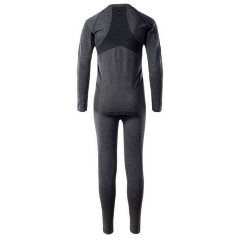Фото Дитячий комплект термобілизни HI-TEC KARTI SET JR-GREY/DARK GREY - зображення 2