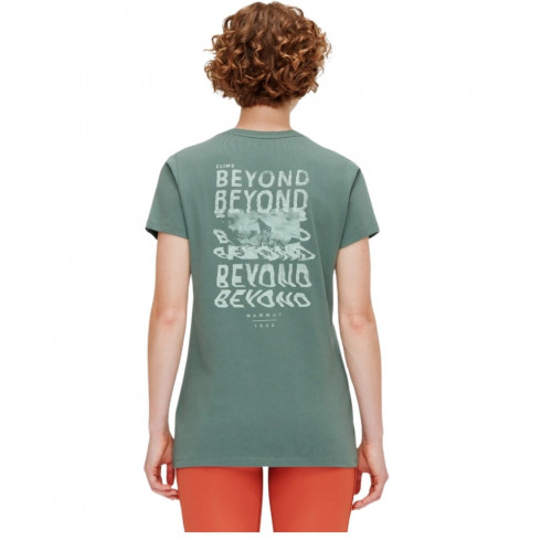 Фото Жіноча футболка Mammut Massone T-Shirt Women Dreaming 1017-05242-JADE - зображення 2