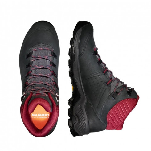 Фото Жіночі черевики для туризму Mammut Nova IV Mid GTX Women 3030-04730-RED - зображення 4