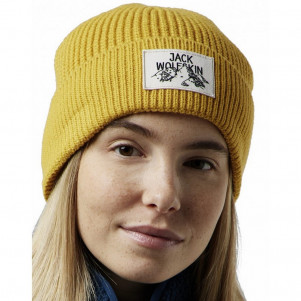 Жіноча шапка Jack Wolfskin BADGE BEANIE A61610_M0042