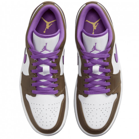 Чоловічі повсякденні кросівки Jordan 1 Low 553558-215 - зображення 4 Фото Чоловічі повсякденні кросівки Jordan 1 Low 553558-215 - зображення 4