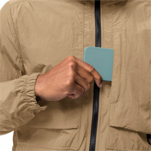 Фото Вітровка чоловіча Jack Wolfskin LIGHTSOME WANDER JKT M 1307661_5156 - зображення 3