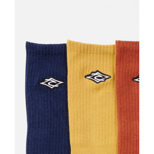 Фото Шкарпетки зима Rip Curl ICONS CREW SOCK 3-PK CSOAO9-291 - зображення 3