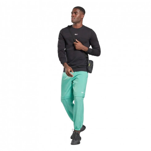 Фото Світшот чоловічий Reebok Myt Minimal Waste Crew Sweatshirt Black Hb5947 - зображення 3