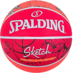 М'яч баскетбольний Spalding Sketch Drible 84381Z
