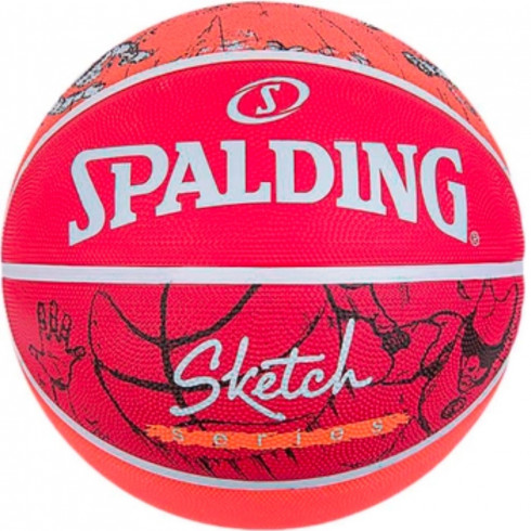 Фото М'яч баскетбольний Spalding Sketch Drible 84381Z - зображення 1