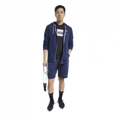 Фото Чоловіче худі Reebok Training Essentials Fleece Zip Up FU3230 - зображення 3