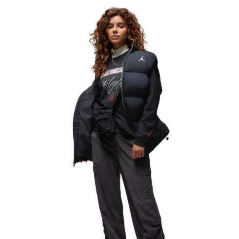 Фото Жіночий лонгслів AIR JORDAN T-SHIRT BLACK FD7205-010 - зображення 3