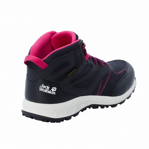 Фото Дитячі черевики Jack Wolfskin WOODLAND TEXAPORE MID K 4042152_8333 - зображення 5