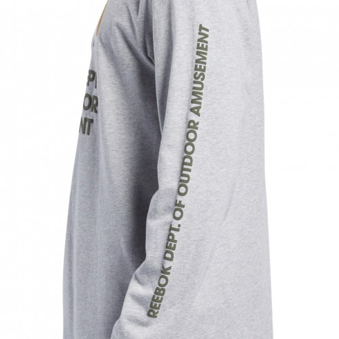 Фото Чоловічий лонгслів Reebok Classics Camping Graphic GS4188 - зображення 6