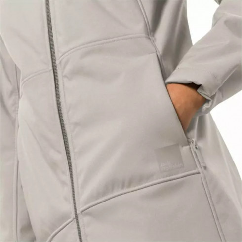 Фото Напівпальто жіноче Jack Wolfskin WINDY VALLEY COAT W 1306711_5062 - зображення 4