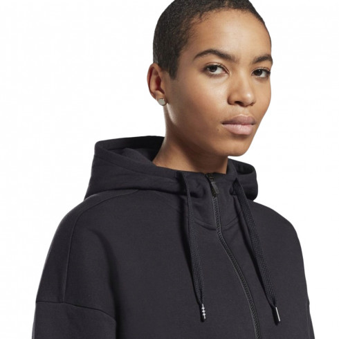 Фото Жіноче худі Reebok DreamBlend Cotton Zip-Up GI6751 - зображення 5