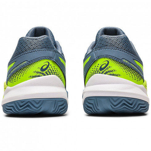 Фото Дитячі кросівки для тенісу Asics GEL-RESOLUTION 9 GS CLAY 1044A068-400 - зображення 3