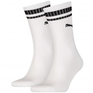 Шкарпетки спортивні PUMA CREW HERITAGE STRIPE 2P UNISEX 907944-02