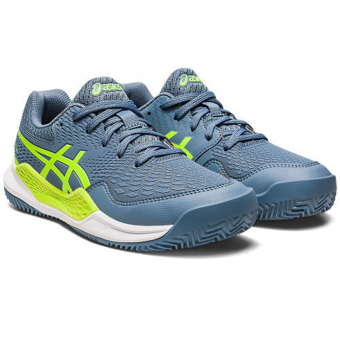 Фото Дитячі кросівки для тенісу Asics GEL-RESOLUTION 9 GS CLAY 1044A068-400 - зображення 5