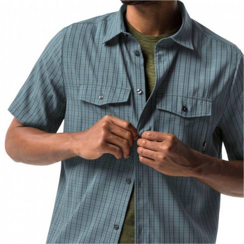 Фото Теніска чоловіча синтетична Jack Wolfskin THOMPSON SHIRT MEN 1401043_1286 - зображення 3