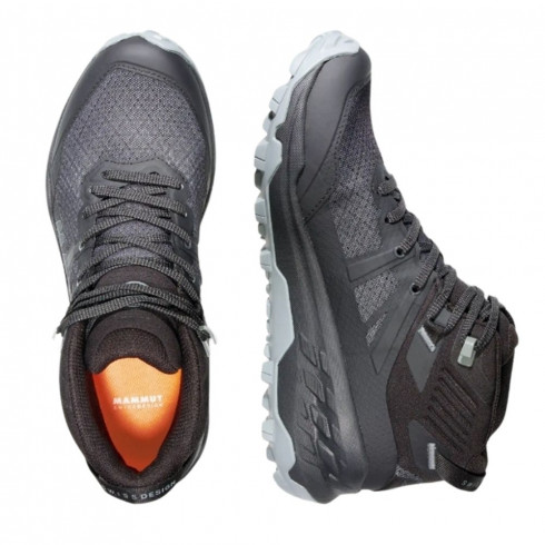 Фото Жіночі черевики для туризму Mammut Sertig II Mid GTX Women 3030-04840-BLAC - зображення 4