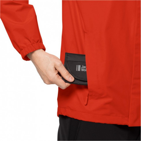 Фото Вітровка чоловіча Jack Wolfskin STORMY POINT 2L JKT M 1111142_2193 - зображення 6
