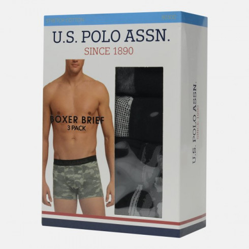 Фото Труси боксери чоловічі набір 3 шт. U.S. POLO ASSN 80300 - зображення 10