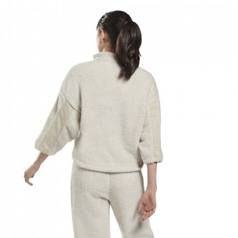 Фото Жіночий світшот Reebok MYT COZY FLEECE QUARTER-ZIP GV3290 - зображення 3