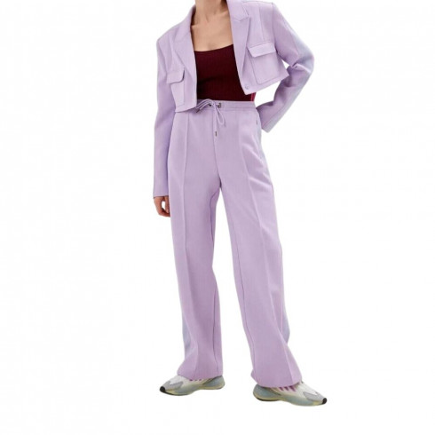 Фото Жіночий укорочений піджак Adidas IVY Park Purple Glow HC8171 - зображення 2